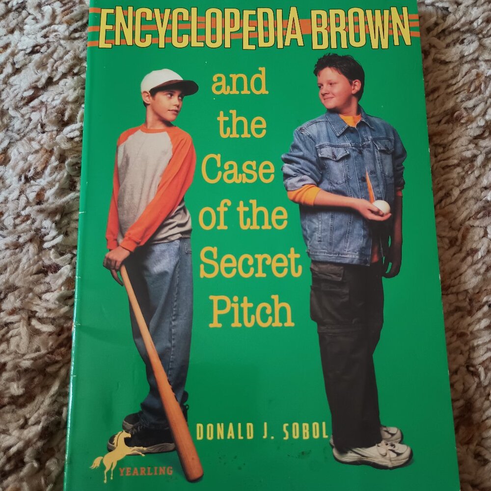 Encyclopedia Brown - baseball themed book